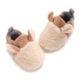 thumbnail image 6 of Otqutp Toddler Nonslip&nbsp;Sneakers Baby Snow Shoes Prewalker Boots Booties Toddler Soft First Girls Warming Boys Baby Shoes Lightweight Shoes(Beige,6-9 Months), 6 of 9