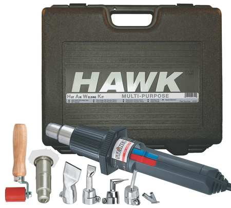 STEINEL Heat Gun Kits,80 to 1250F,0 -15.4 cfm HAWK Multipurpose Kit by Steinel
