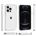 thumbnail image 3 of Slim Clear Case for iPhone 14 Pro, High-Transparency Military Grade Soft Silicone Shockproof Drop Resistant Non-Yellowing Anti-Scratches Lens Protection Thin Fit Case, White, 3 of 6