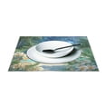 thumbnail image 3 of Rectangular Placemats of 6 Washable Table Mat Suitable for Dining Tables12x18 Inch Beautiful Beach Paradise, 3 of 8