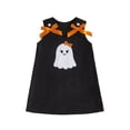 thumbnail image 2 of JFOPQVSM Girls Comfortable and Breathable Halloween Dress Cute Cartoon Embroidery Sleeveless Dress, 2 of 4