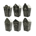 thumbnail image 2 of EUDIDV Pumpkin Bucket Candy Bucket Halloween Tombstone Popcorn Bucket Candy Box Scene Layout Party Skull Box Decoration Box, 2 of 6