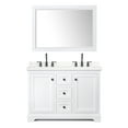 thumbnail image 7 of Wyndham Collection Wcv232348d-Qtz-Us3m46 Avery 48" Free Standing Double Basin Vanity Set -, 7 of 7