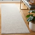 thumbnail image 2 of SAFAVIEH River Randa Solid Polyester Runner Rug, Grey, 2'2" x 8', 2 of 8
