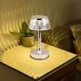 thumbnail image 4 of Lámpara Luz de mesa de cristal Proyección Decoración Mesa Luz de noche para el restaurante del hotel en casa Tmvgtek Para estrenar, 4 of 7