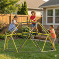 thumbnail image 3 of Kdymod 10FT Climbing Dome for Kids,Geometric Dome Climber Jungle Gym, Outdoor Backyard Play for Kids 3-10 Years Old, Easy Assembly with Climbing Grips,Green,Black, 3 of 7