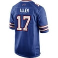 thumbnail image 2 of Youth Nike Josh Allen Buffalo Bills Game Player Jersey, 2 of 2