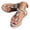 White, variant on Dakaela Women's Wedge Sandals 2026 Open Toe Platform Espadrille Flip Flops Elastic Ankle Strap Casual Bohemian Beach Thong Walking Shoes Size 6-10 Beige