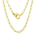 thumbnail image 4 of 14KT Gold Flash Plated Double Necklace Set with Simulated Diamonds Adult, 4 of 5