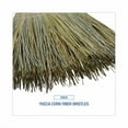 thumbnail image 4 of Warehouse Broom, Yucca Corn Fiber Bristles, 56" Overalll Length, Natural, 12/carton | Bundle of 2 Cartons, 4 of 6