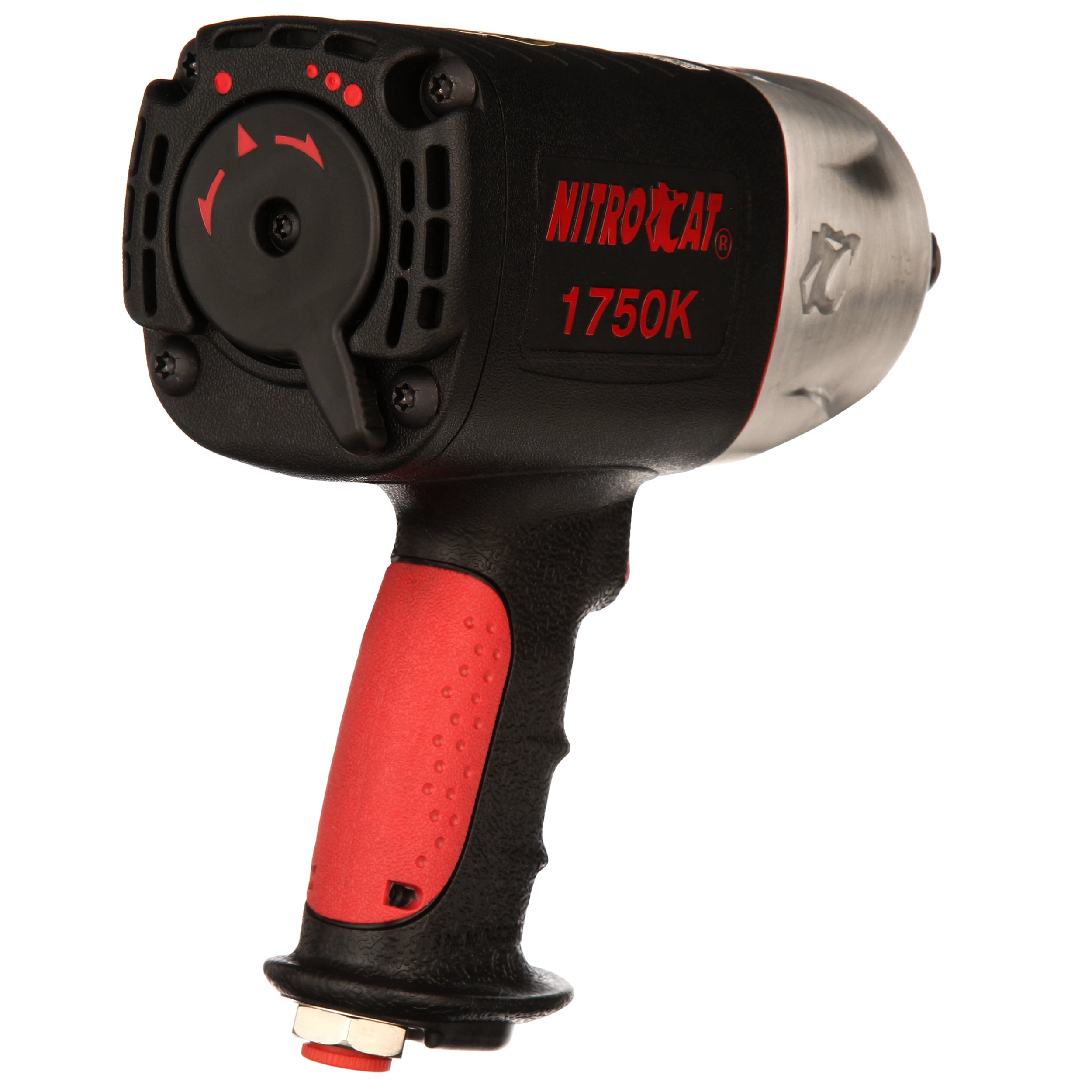 AIRCAT Pneumatic Tools 1750-K: 3/4-Inch Nitrocat Composite Twin Clutch Impact Wrench 1,500 ft-lbs