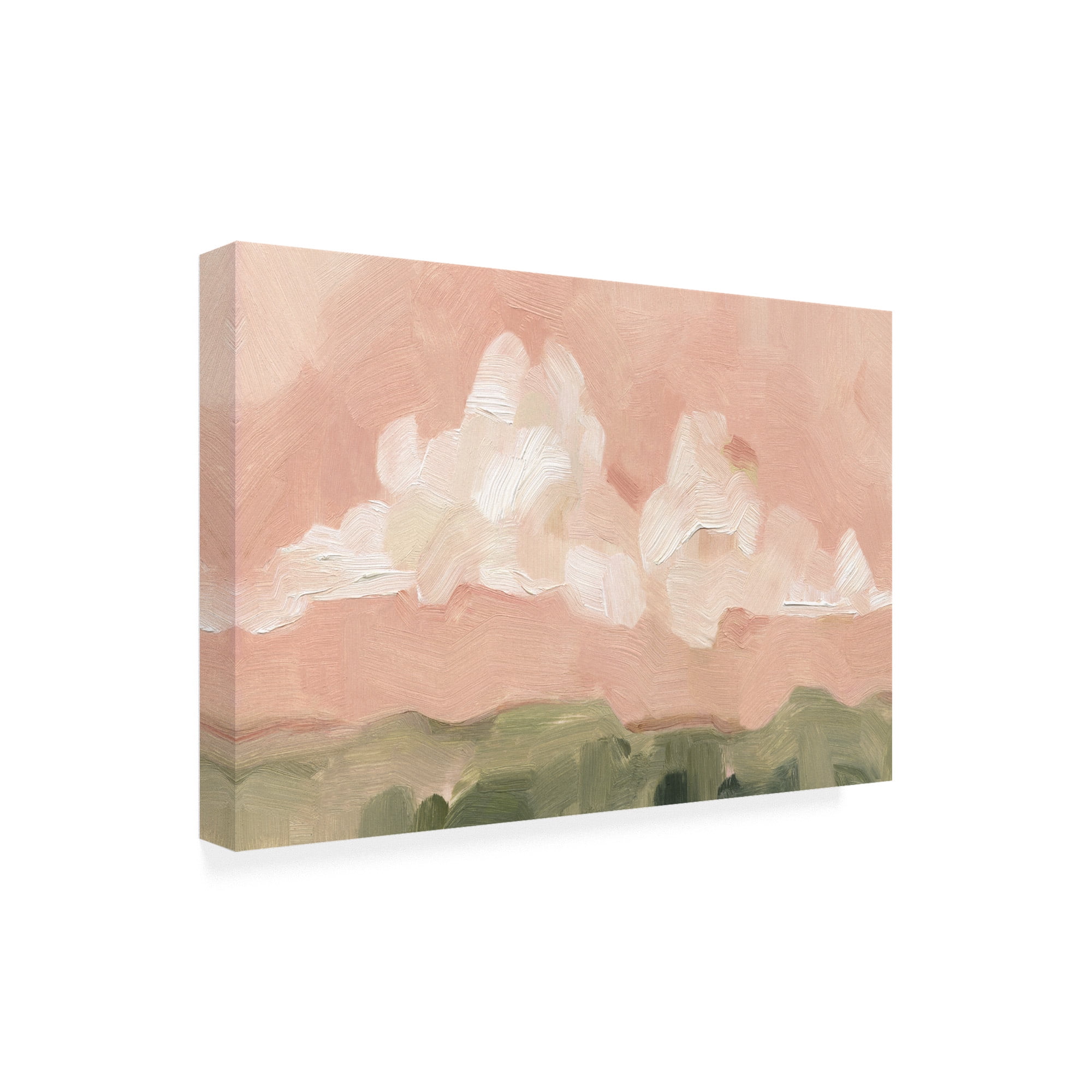 Trademark Fine Art 'Pink Haze Sunset I' Canvas Art by Emma Scarvey