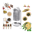 thumbnail image 2 of Tea Infusers for Loose Tea Stainless Steel Loose Leaf Tea Steeper Extra Fine Mesh Tea Balls with Dray, 2 of 6