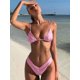 thumbnail image 1 of Miyouj, lo más nuevo, Bikinis sexis para mujer, traje de baño con micropliegues, conjunto de Bikini de corte alto para mujer, traje de baño de cuerda para mujer, traje de baño 2023 Tan Jianjun unisex, 1 of 2