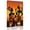 Burnt Orange, variant on Canvas Wall Art, African Women Framed Canvas Prints for Bathroom Desk, Black Boho Tradition Ethnic Southwest Small Gallery Wrapped Wall Decor for Home Office, Gifts, 8"x8" Ship Next Day