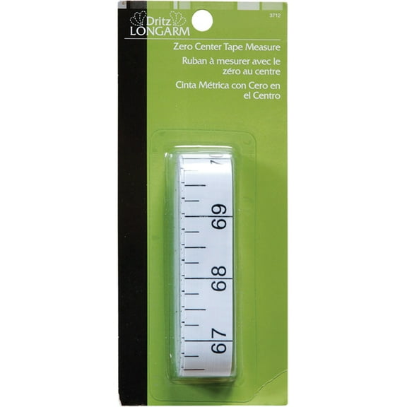 Dritz Zero Center Tape Measure