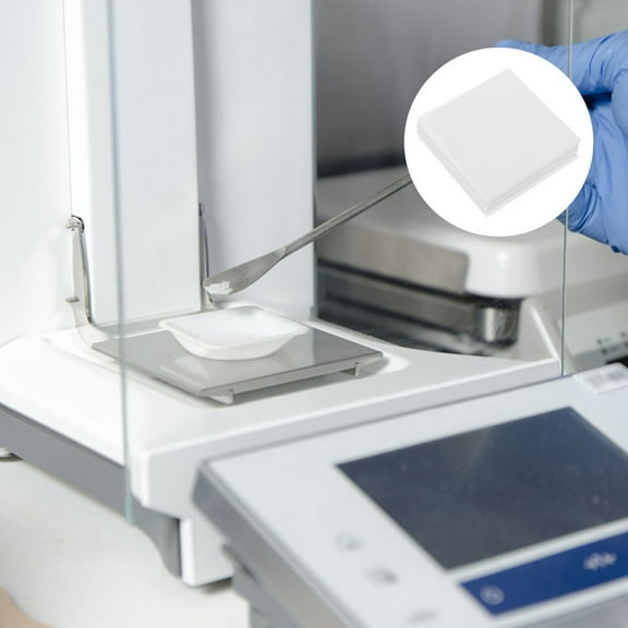 Raindrops Masteelf 500pcs Weighing Paper Sheets for Laboratory Experiment Sample Weighing Papers