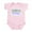 Petal Pink, variant on CafePress - If You Think Im Cute, You Should See My Grandpa In - Baby Light Bodysuit, Size Newborn - 24 Months