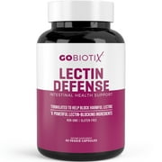 GoBiotix Lectin Defense | Aids in Intestinal Health, Immune Support | Supplement for Women & Men