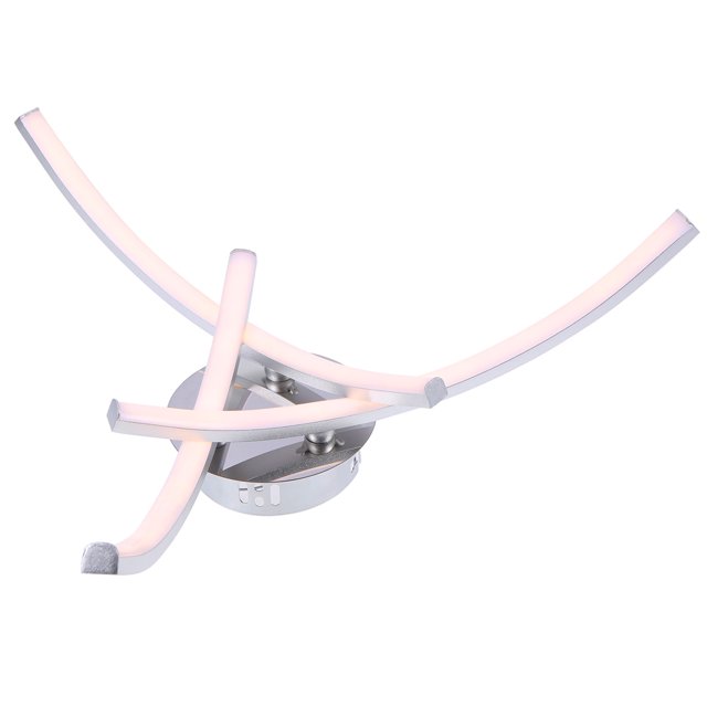 Luz colgante Irfora 3 ramas L-ED Light Blanco cálido 18W Luz de techo Cocina Living Dormitorio Lámpara colgante moderna Irfora Luz colgante