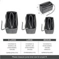 thumbnail image 2 of Felt Purse Insert Organizer Portable Cosmetic Bag Fit for Handbag Tote Various Bag, 2 of 6
