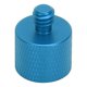 thumbnail image 1 of Adaptador de rosca hembra de 3/8" a macho de 1/4" para trípode, monopié y cámara PhotoBlue (A1-B), 1 of 14
