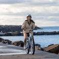 thumbnail image 2 of GOTRAX Aeroluxe 27.5" Electric Bike for Adults, 350W Motor, 20mph, Step-Thru/Step-Over Design, 5 PAS, Black, 2 of 11