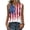 #01 White, variant on 4th Of July Tops for Women Usa Flag Print Button Down V-Neck Sleeveless Tunics Patriotic Flowy Slim Fit Summer Daily Wear Tees,M,#01 Red