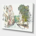 thumbnail image 3 of Designart ' Traditional Street In City Istanbul ' Traditional Canvas Wall Art Print, 3 of 4