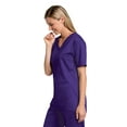 thumbnail image 4 of Landau All Day Unisex Mechanical Stretch One Pocket V-Neck Scrub Top, Style 4139, 4 of 4