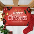thumbnail image 4 of PEONAVET Christmass Rug Tapis de Porte de Noël Extérieur - Tapis de Porte d'Entrée de Noël - Tapis de Bienvenue de Noël Extérieur - Tapis de Porte d'Entrée Extérieur (16x24 Po), 4 of 8