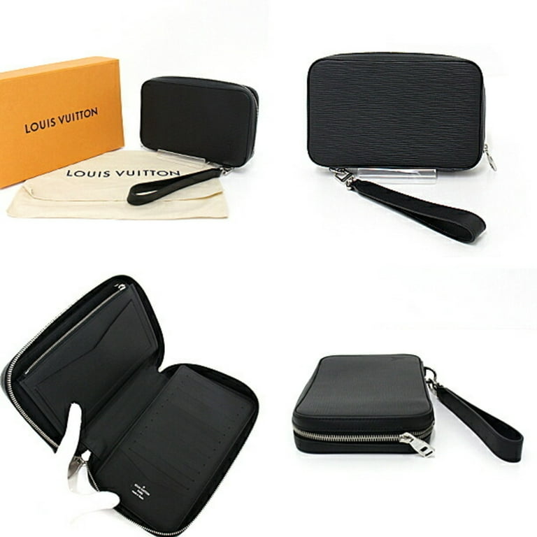 Louis Vuitton Multiple Wallet Noir Epi, Luxury, Bags & Wallets on
