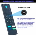 thumbnail image 1 of Control remoto de TV con control de voz para dispositivo Amazon Fire TV (para hulu), 1 of 8