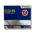 thumbnail image 1 of CD-R Verbatim CON 2 Discos Y Estuche Slim Doble Verbatim CD-R 80MIN 700MB 52X, 1 of 2