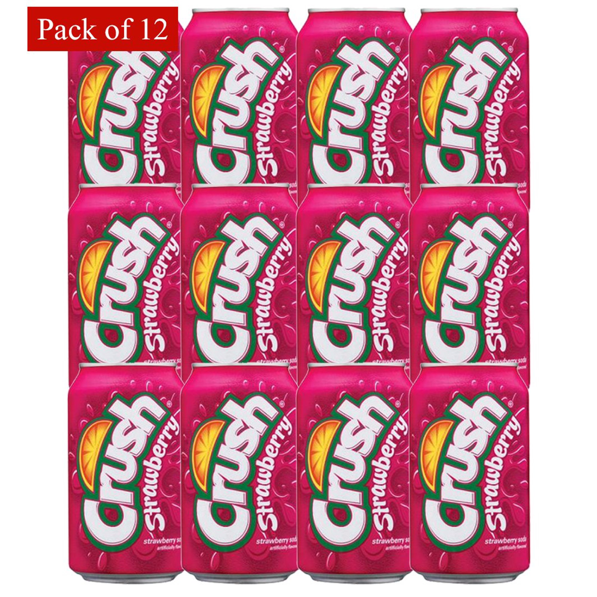 Crush Strawberry 12 Pack 355ml Each Walmart Canada