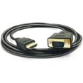 thumbnail image 1 of Cable HDMI a VGA, 1080P HDMI macho a VGA macho M/M cable convertidor de vídeo adaptador VGA compatible con escritorio HDMI, portátil, DVD a 15 pines D-SUB VGA HDTV Monitor proyector - 6 pies Xemadio CZDZ-ST55, 1 of 10