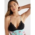 thumbnail image 5 of Sofia Intimates Women's and Plus Modal Cami and Pajama Pants Set, 2-Piece, Sizes XS-3X, 5 of 5