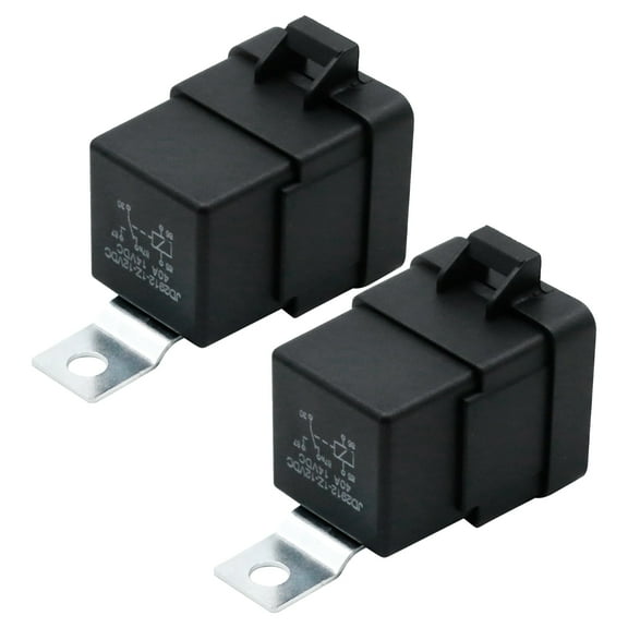 Anxingo 2Pcs Relay 898H-1CH-D1SW-R1 U05,  40A 14VDC Weatherproof SPDT Automotive Relay