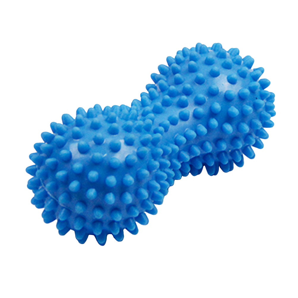 HOMEMAXS Foot Massage Roller Peanut Double Lacrosse Spiky Ball