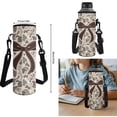 thumbnail image 7 of Bulopur Duck Camo Brown Bow Print Kids Backpack Set 4 Pcs Durable Outdoor Girls Book Bag with Lunch Bag, Pencil Case and Water Bottle Cover for Elementary Girls Ages 6-12, 7 of 7