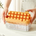 thumbnail image 4 of Ice Cube Trays With LId And Box Easy Release Ice Trays For Freezer 1 Pack Ice Cube 28 Pcs Ice Cube Tray Large Capacity Ice Tray Holder Includes Ice Spoon For Whiskey Cocktail, 4 of 4