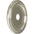 thumbnail image 2 of Ekena Millwork 19"OD x 3 1/2"ID x 1 1/2"P Traditional Thermoformed PVC Ceiling Medallion (Fits Canopies up to 11 1/2"), Bright Coat Chrome, 2 of 10