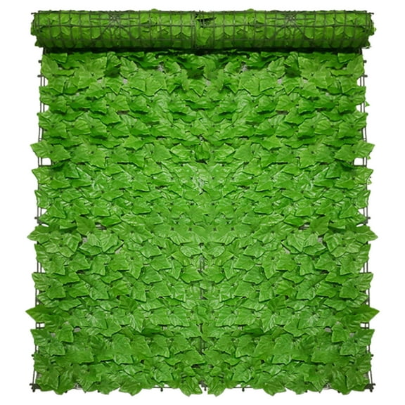 Outdoor Privacy Fence Screen 1968 Inch Leaves Hedge Wall Panels for Garden Decoration Greenery for Outdoor Spaces for Backyard Patio and Balcony