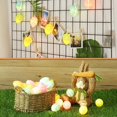 thumbnail image 3 of Guirnaldas de luces decorativas, 10 luces LED de 2 m con forma de huevo, luz de huevos de Pascua con pilas, interior para primavera, árbol, conejo, exterior, dormitorio, cumpleaños, boda, fiesta,, 3 of 5