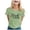 A Green, variant on Women Shirts Women's Team Bride Crew Neck Short Sleeve T Shirt Casual with Bride Print for Wedding and Everyday Wear Green XXL