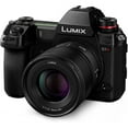 thumbnail image 3 of Panasonic S-S50 LUMIX S 50mm f/1.8 L-Mount Interchangeable Lens For Mirrorless Cameras Bundle with Lexar Professional 633x 64GB UHS-1 Class 10 SDXC Memory Card, 3 of 11