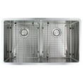 thumbnail image 5 of Transolid Diamond 33'' x 19'' Double Basin Undermount Kitchen Sink, 5 of 15