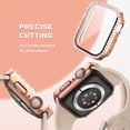 thumbnail image 4 of 4 Pack Bling Case Compatible for Apple Watch Series 3 2 1 42mm with Built-in Screen Protector, Full Protection Crystal Diamonds Bumper Protective Cover for iWatch 42mm Accessories Women, 4 of 5