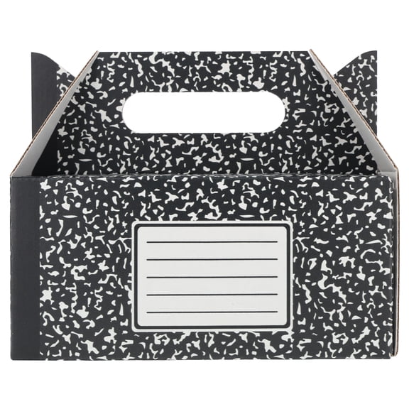 Pen+Gear Gifting Box, 8.5 x 5.5 x 4 inches, Composition Book Print, 1 Count