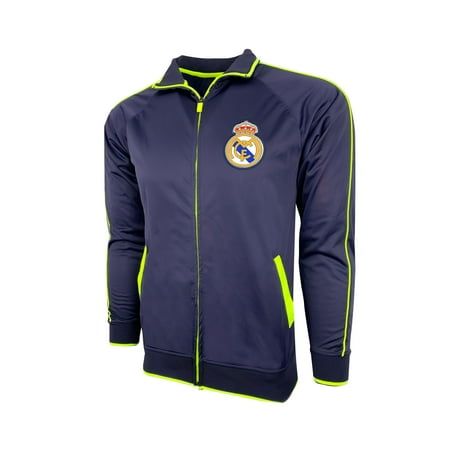Real Madrid Jacket, Licensed Men's Real Madrid Track Jacket (M)